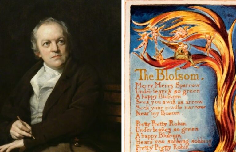 william blake the blossom